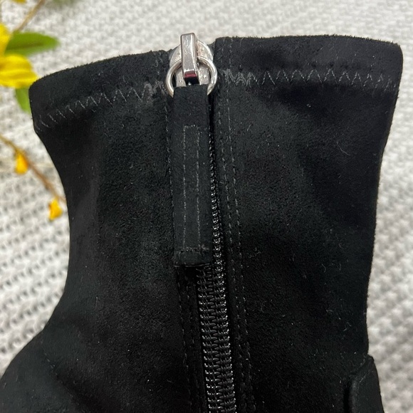 Steve Madden Classic Black Heeled Boots - Picture 6 of 7